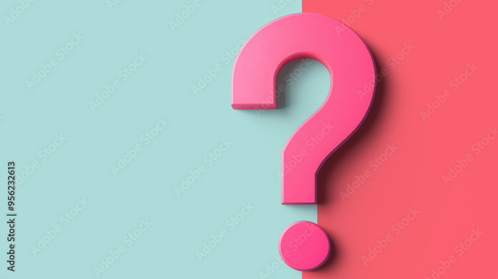Vibrant Dynamic Question Mark Illustration, a bold and colorful representation of curiosity, featuring a sleek flat design that captures attention and invites exploration. Vibrant Dynamic Question Mark Illustration, a bold and colorful representation of curiosity, featuring a sleek flat design that captures attention and invites exploration.