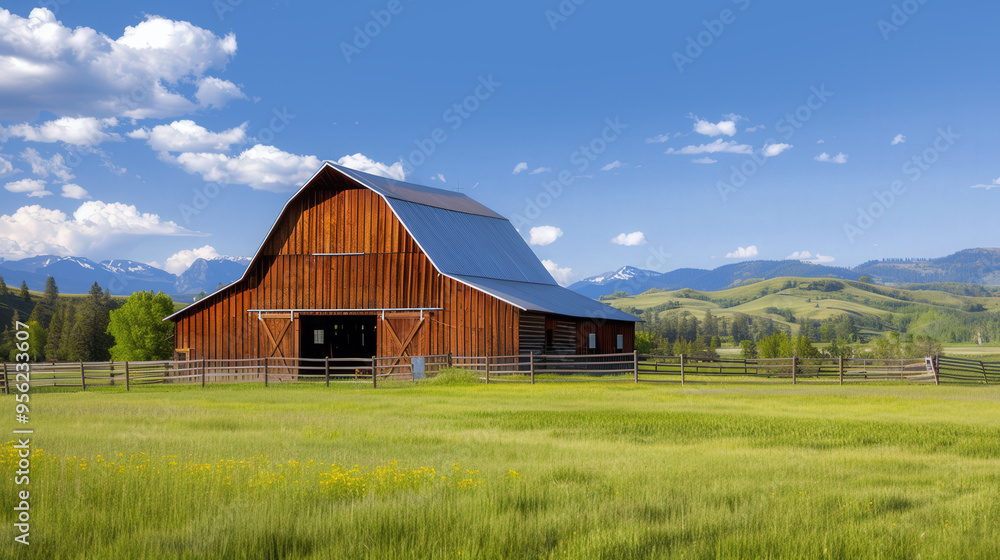 Rustic Barn Greetings, a charming countryside setting featuring a weathered barn surrounded by lush greenery, ideal for heartfelt messages or seasonal greetings. Rustic Barn Greetings, a charming countryside setting featuring a weathered barn surrounded by lush greenery, ideal for heartfelt messages or seasonal greetings.