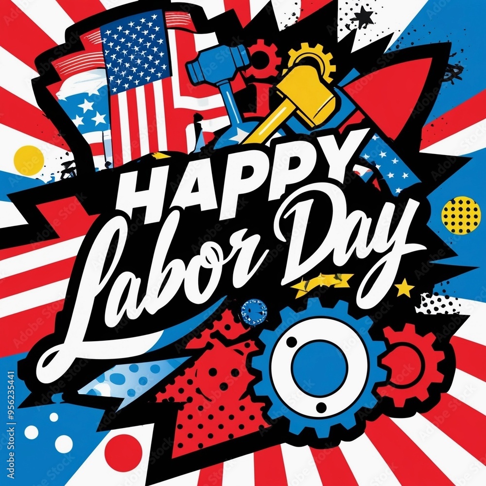 Happy Labor Day Vector Happy Labor Day Vector