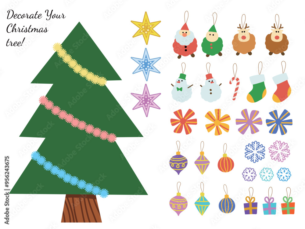 Decorating Christmas tree game for kids Decorating Christmas tree game for kids