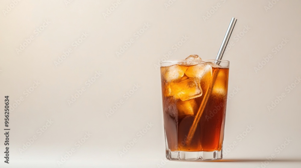 A Glass of Iced Coffee A Glass of Iced Coffee