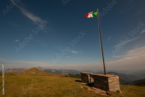 regional park corno alle scale rubbish pass scaffaiolo lake photo