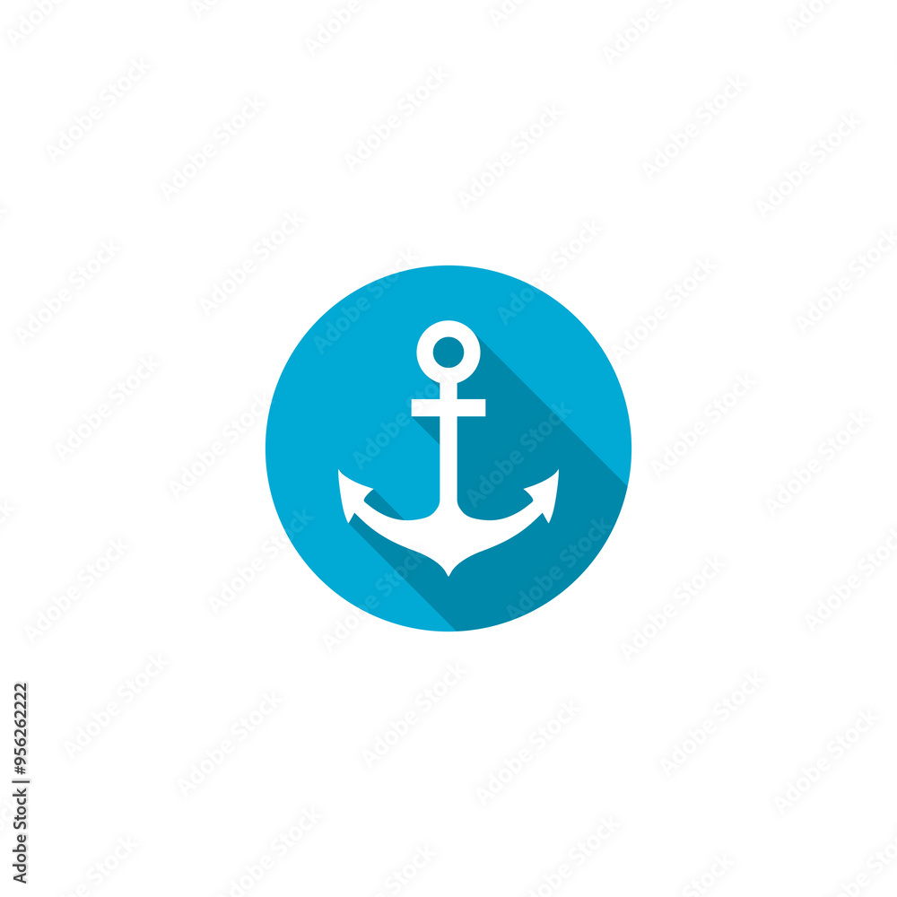 Anchor icon isolated on transparent background Anchor icon isolated on transparent background