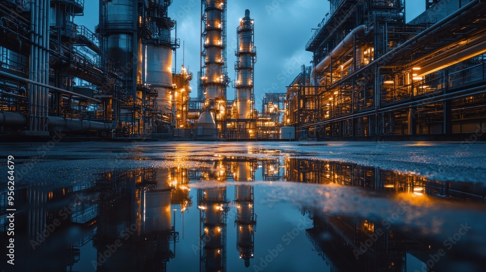 Industrial Complex Reflection Industrial Complex Reflection