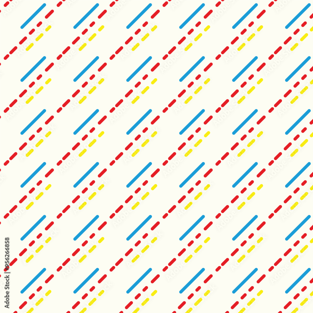 Obraz premium Colorful Line Pattern Background Design