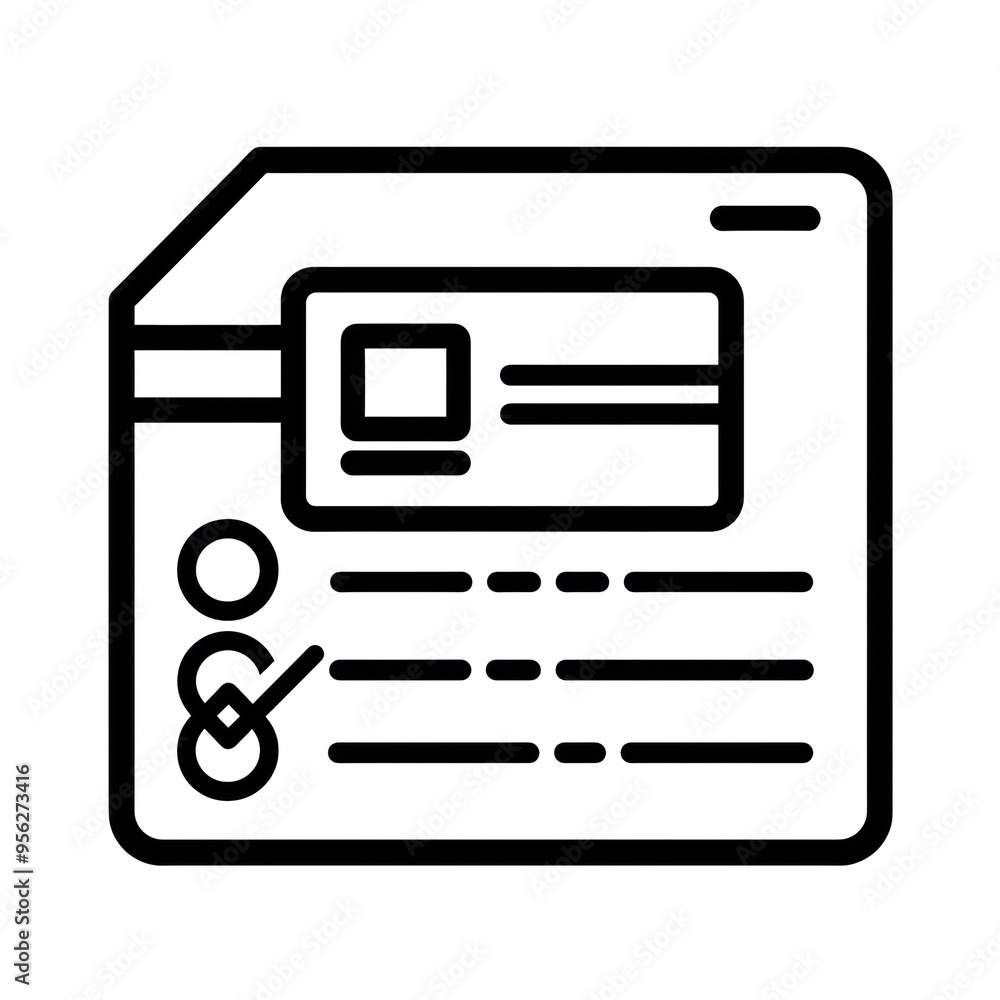Payment Approval Line Icon Isolated on Transparent or White Background, PNG Payment Approval Line Icon Isolated on Transparent or White Background, PNG