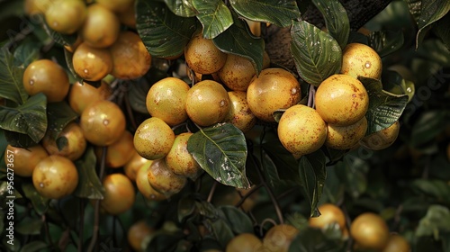 wild fresh Marula fruit harvested for oil production