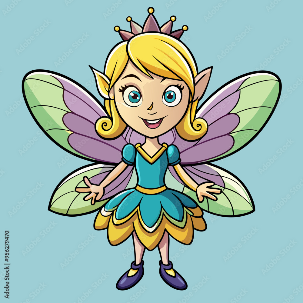 fairy cartoon vector illustration fairy cartoon vector illustration