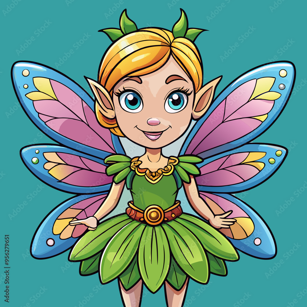 fairy cartoon vector illustration fairy cartoon vector illustration