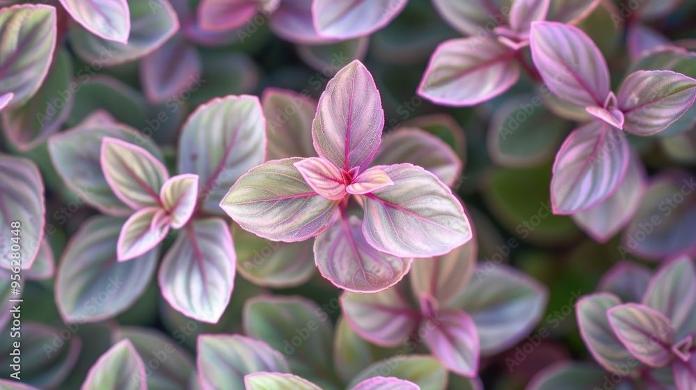 Shrubby veronica Pink Lady leaves Latin name Hebe Pink Lady Shrubby veronica Pink Lady leaves Latin name Hebe Pink Lady