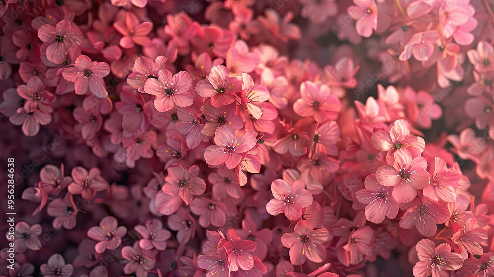 Fototapeta premium Pink tiny flowers