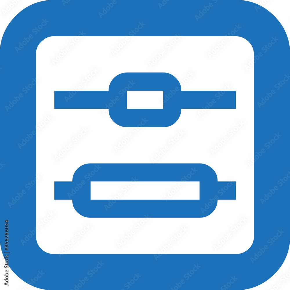 Verticle Edges icon logo design Verticle Edges icon logo design