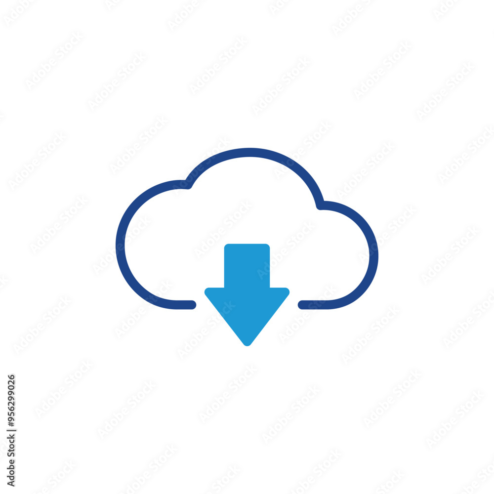 Download icon, download sign vector Download icon, download sign vector
