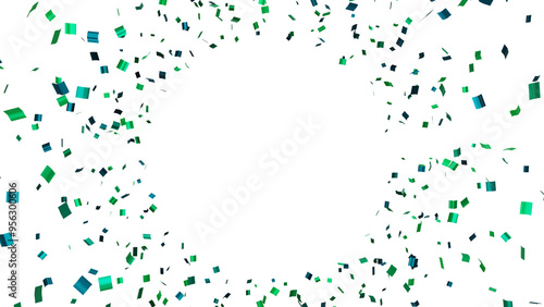 Tableau sur toile Festive Background: Use these confetti elements to create a vibrant and festive background for your designs