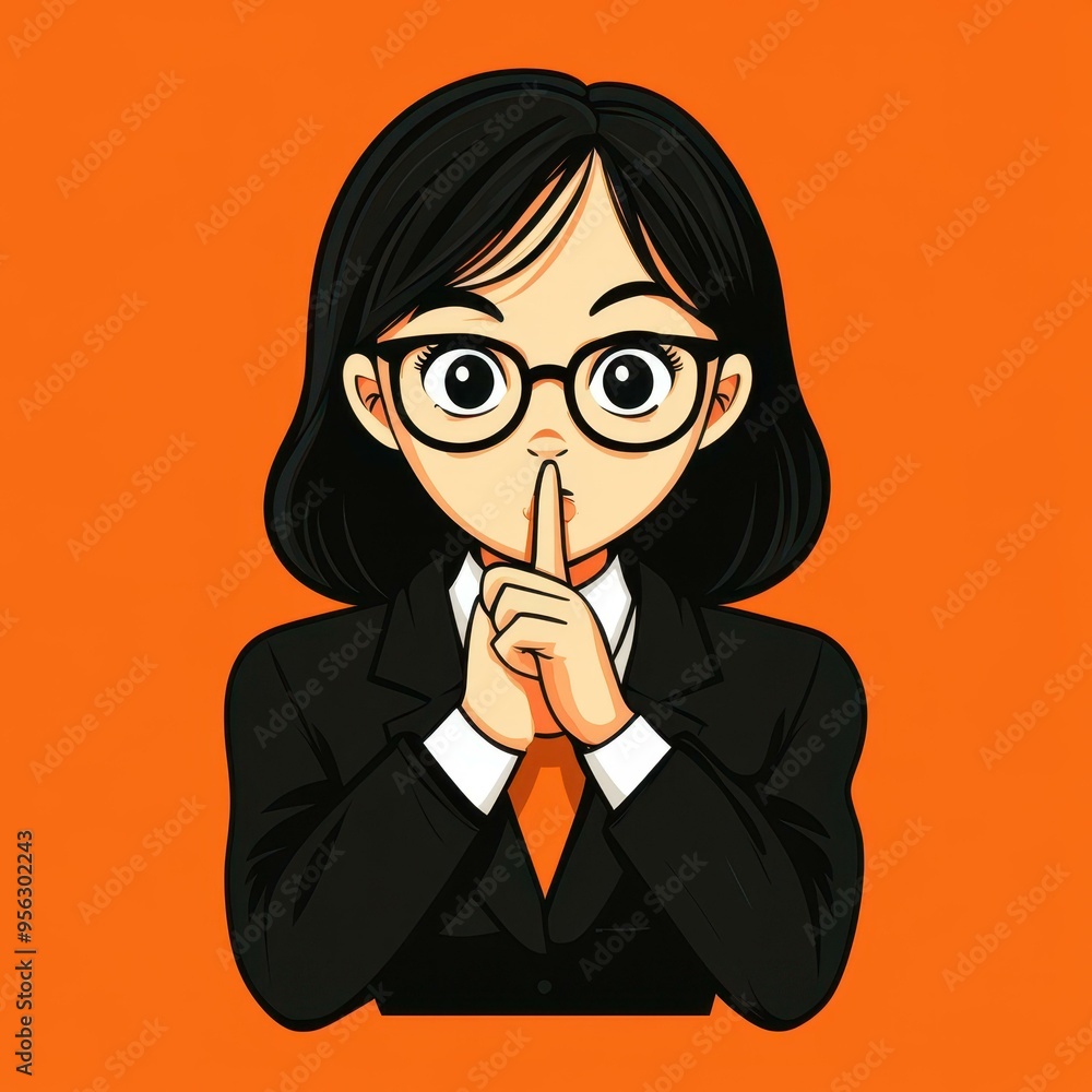 A quirky logo featuring a shy business owner with a playful, feminine flairperfect for a brand that embraces charm and humor. A quirky logo featuring a shy business owner with a playful, feminine flairperfect for a brand that embraces charm and humor.