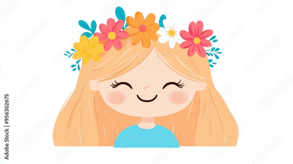 Adorn your space with this cute boho girl illustration sticker, handpainted in soothing neutral tones. Adorn your space with this cute boho girl illustration sticker, handpainted in soothing neutral tones.