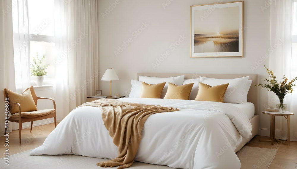 Photo interior modern design room 3d illustration Photo interior modern design room 3d illustration
