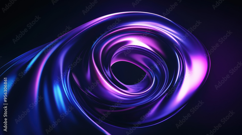 Abstract Purple Glow. Abstract Purple Glow.