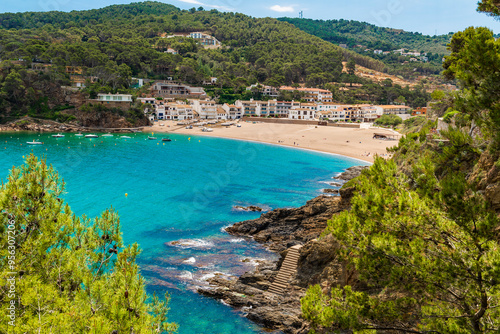 Cala de Sa Riera, Begur, Catalonia, Spain