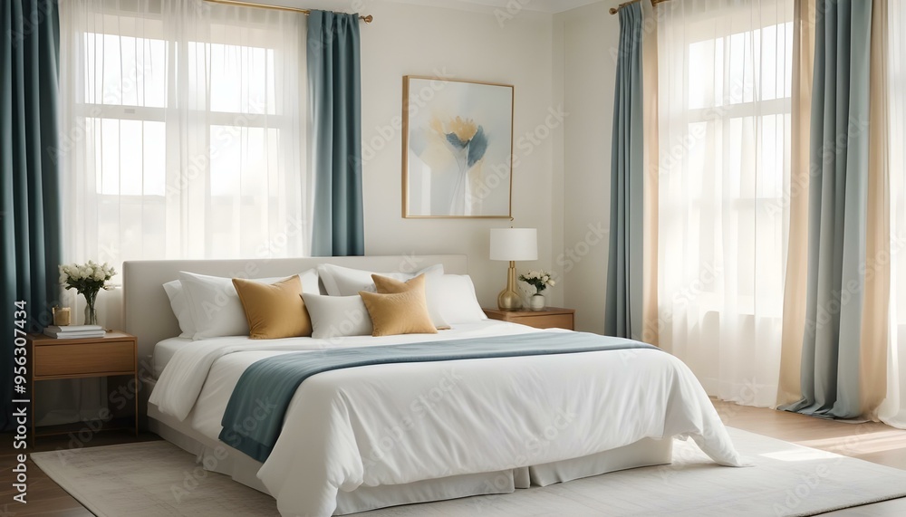 Photo interior modern design room 3d illustration Photo interior modern design room 3d illustration
