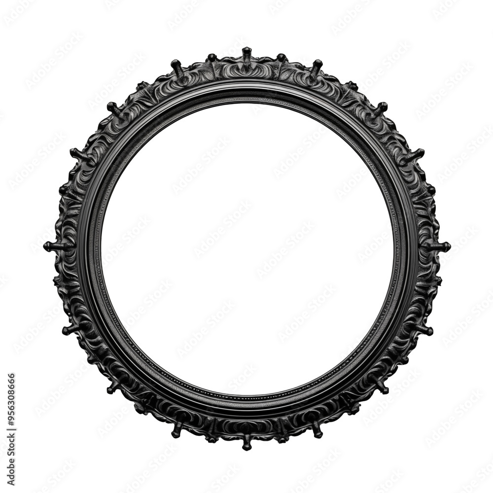 black antique circle frame transparent background black antique circle frame transparent background