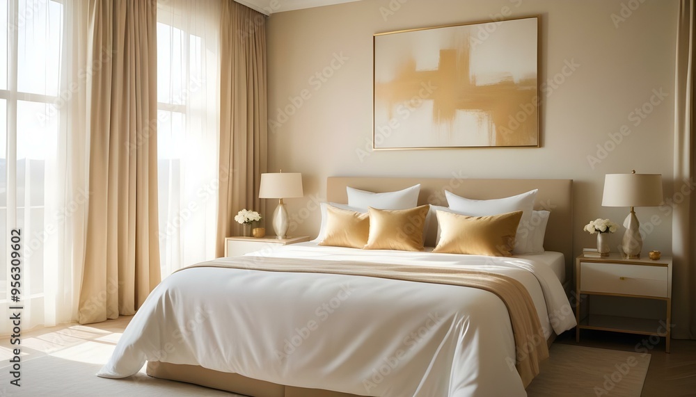 Photo interior modern design room 3d illustration Photo interior modern design room 3d illustration