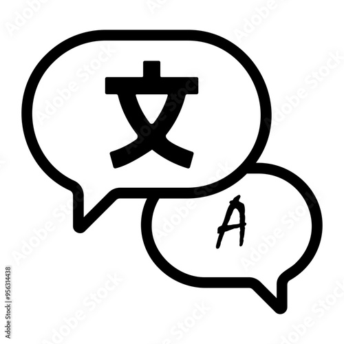 translator Line Icon