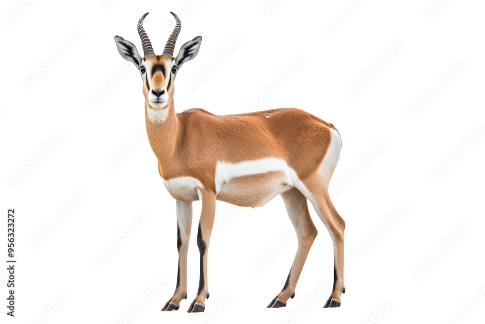 Dorcas gazelle PNG with transparent background for wildlife and nature design projects Dorcas gazelle PNG with transparent background for wildlife and nature design projects