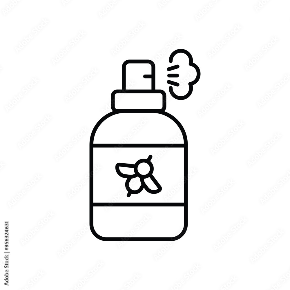 Insect Repellent icon vector stock illustration Insect Repellent icon vector stock illustration