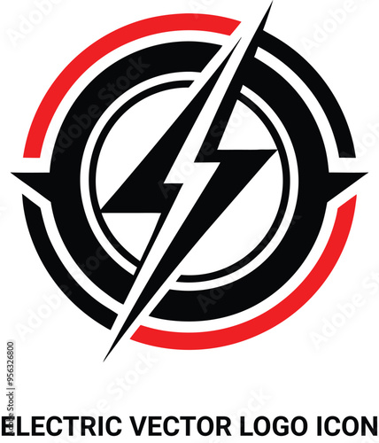 electric vector logo icon