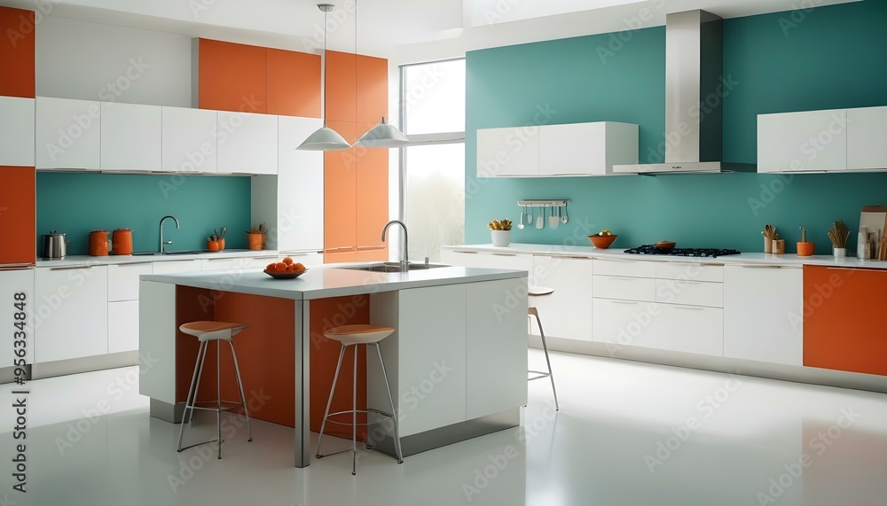 Photo interior modern design room 3d illustration Photo interior modern design room 3d illustration
