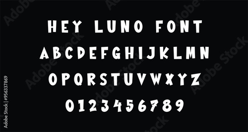 Hey Luno Fun Cartoon Font