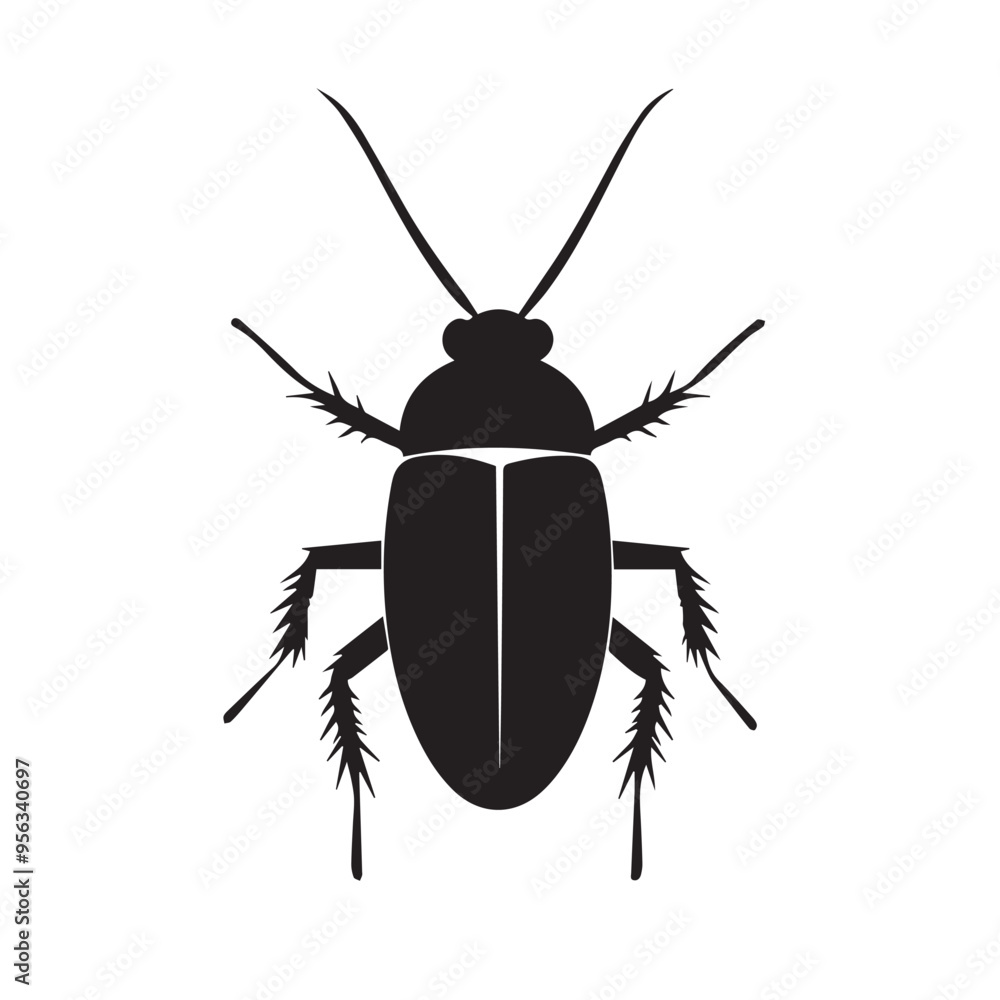 Cockroach in cartoon, doodle style . Image for t-shirt, web, mobile apps and ui. Isolated 2d vector illustration in logo, icon, sketch style, Eps 10, black and white. AI Generative Cockroach in cartoon, doodle style . Image for t-shirt, web, mobile apps and ui. Isolated 2d vector illustration in logo, icon, sketch style, Eps 10, black and white. AI Generative