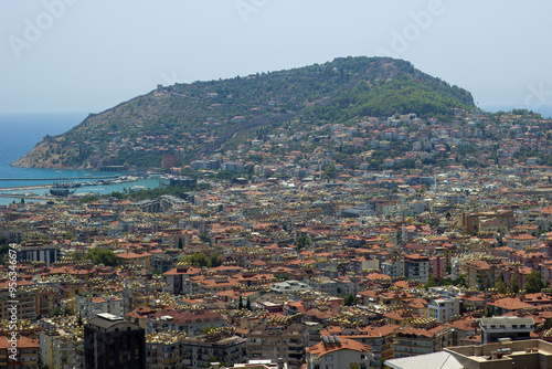 View of the city of Alanya, Turkey. Part 9.