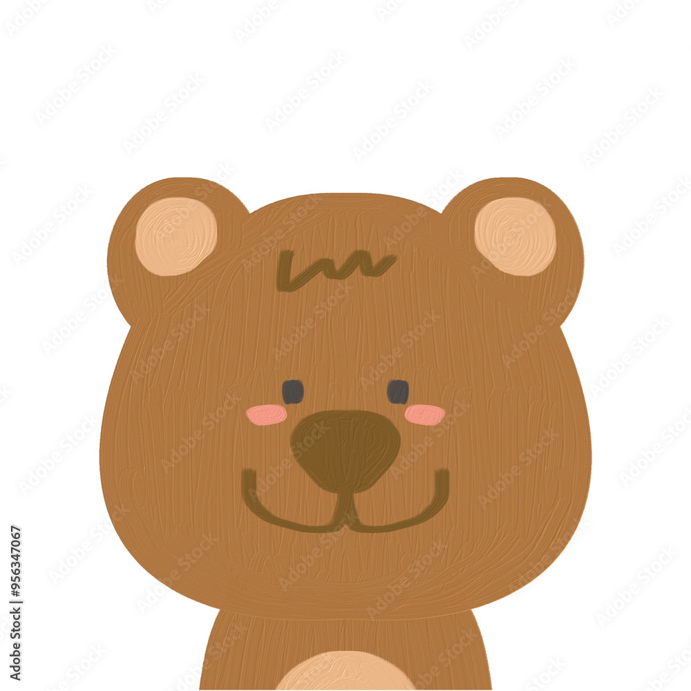 cute animals_bear illustration cute animals_bear illustration