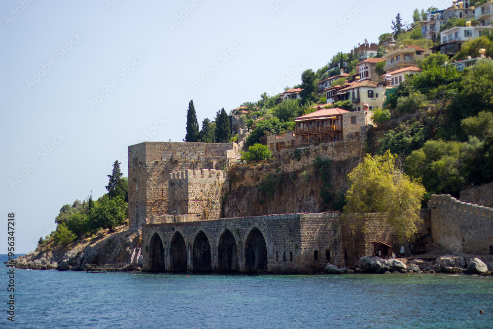 Historical Seljuk shipyard of Alanya, Turkey. Part 2.