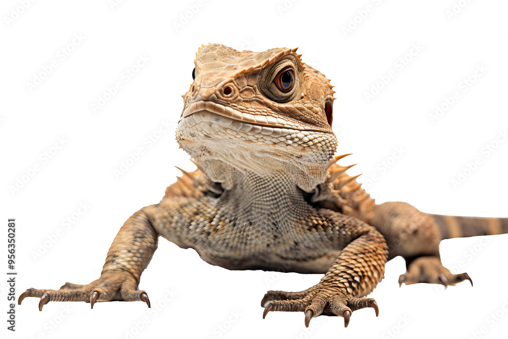 High-quality central bearded dragon PNG with transparent background for digital designs and creative projects High-quality central bearded dragon PNG with transparent background for digital designs and creative projects