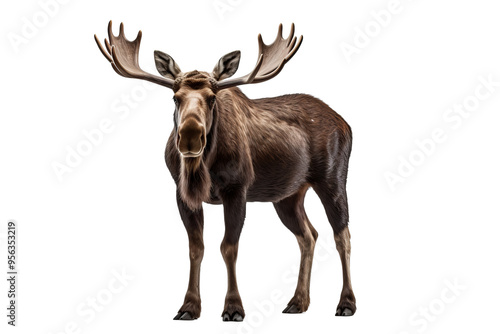 Wallpaper Mural Majestic Alaska moose isolated on transparent background, perfect for wildlife and nature designs Torontodigital.ca