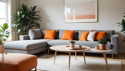 Wallpaper Mural Photo interior modern design room 3d illustration Torontodigital.ca