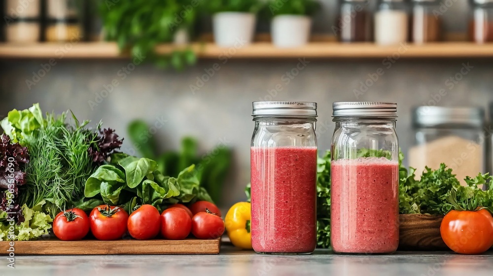 Fresh Smoothie Jars. Fresh Smoothie Jars.