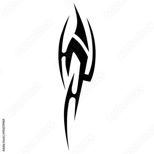 Tattoo designs. Tattoo tribal vector designs. Art tribal tattoo.