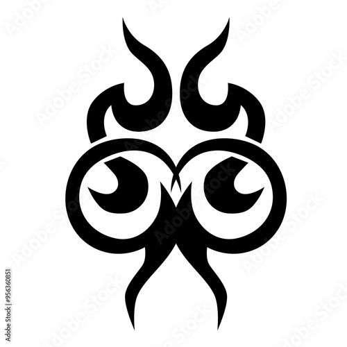 Tattoo designs. Tattoo tribal vector designs. Art tribal tattoo.