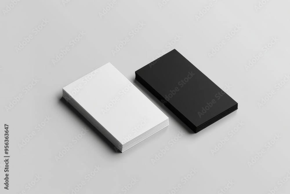 Business Cards Mockup for Branding. Business Concept Business Cards Mockup for Branding. Business Concept