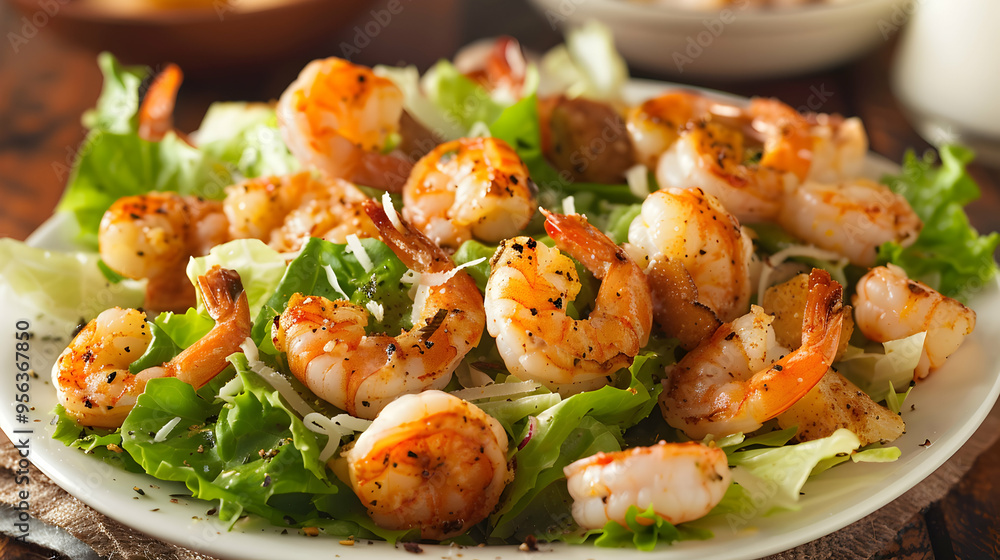 Caesar Salad With Shrimp Caesar Salad With Shrimp