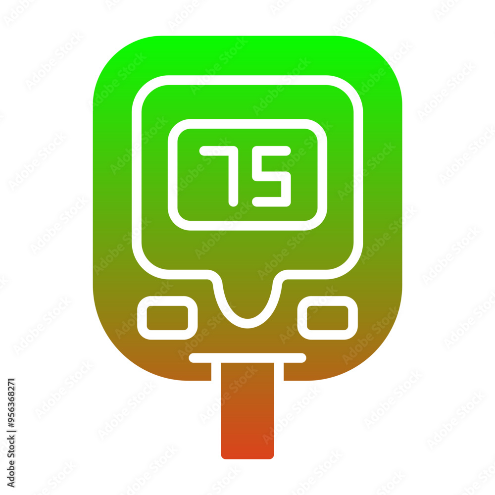 Diabetes Test Icon Diabetes Test Icon