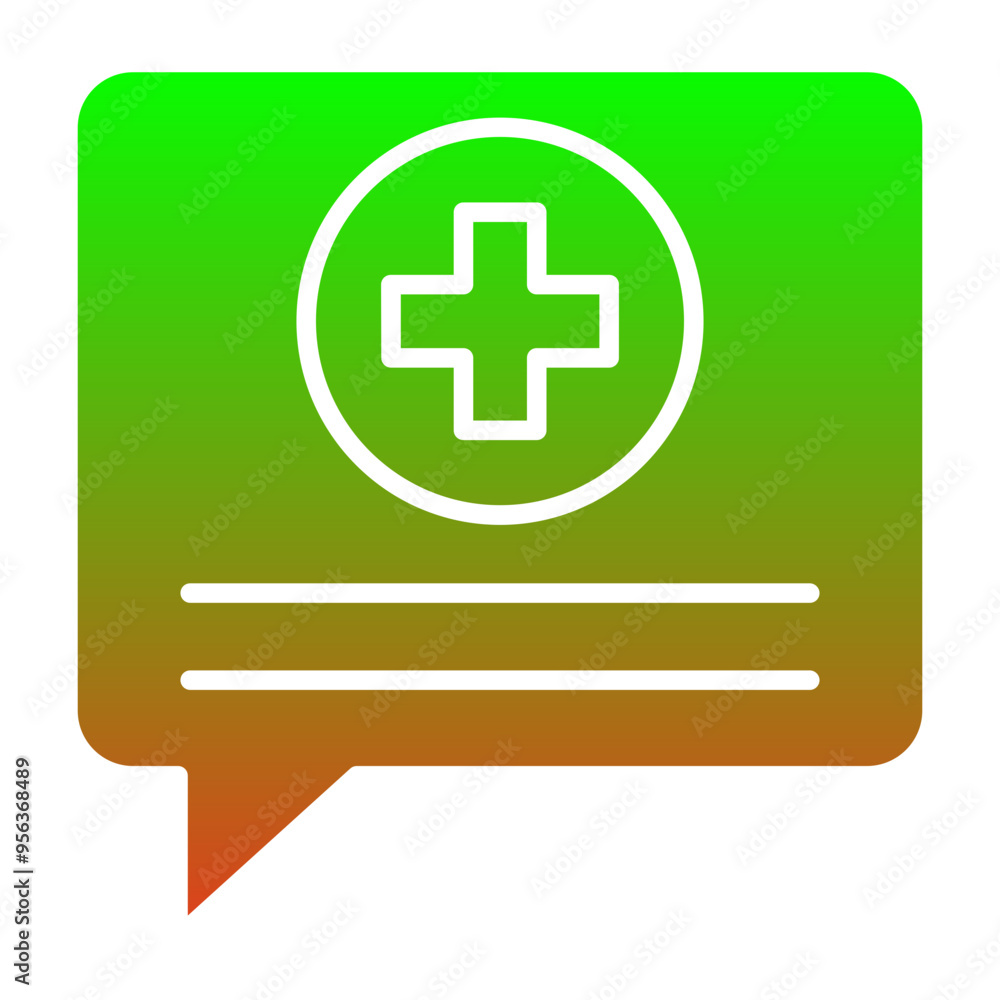 Fototapeta premium Medical App Icon