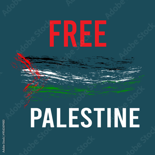 Palestine Flag Free Palestine Save Gaza 