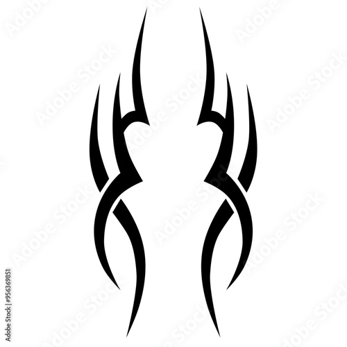 Tattoo designs. Tattoo tribal vector designs. Art tribal tattoo.