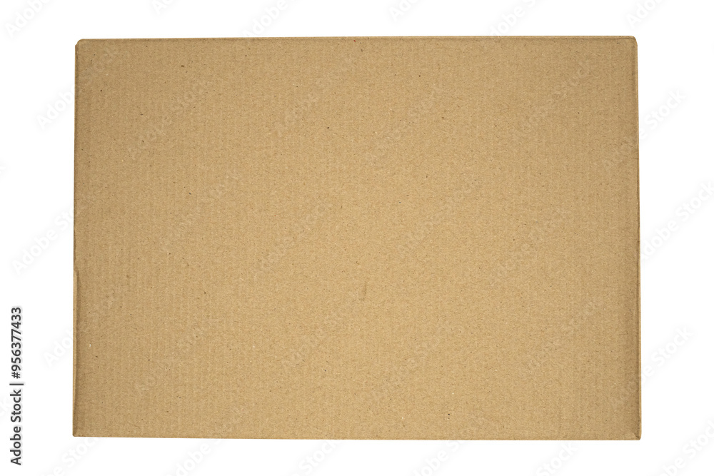 Big clean carboard with copyspace is isolated. Big clean carboard with copyspace is isolated.