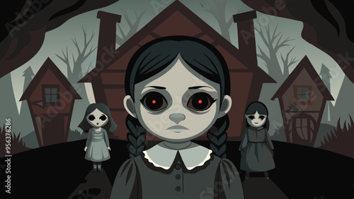 Creepy Vintage Dolls in Spooky Attics and Abandoned Houses
